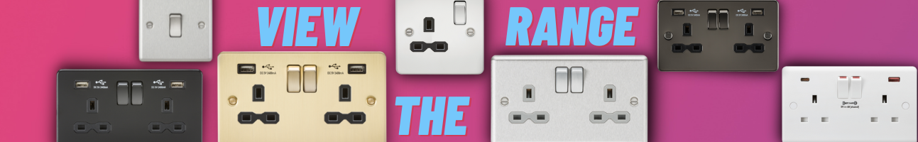 Switches and sockets for home and commercial use