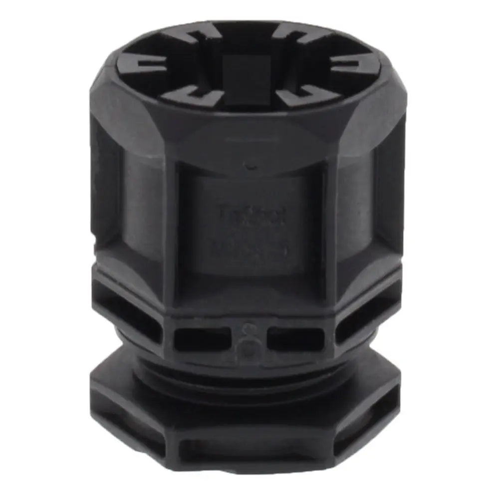 Wiska Trishot 20mm Gland & Locknut Black Pack of 10 Wiska