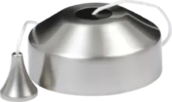 ML 10 Amp 2 Way Pull Switch - Satin Brushed Chrome ML Knightsbridge