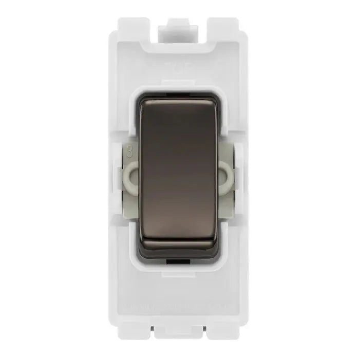 BG RBN30 Black Nickel 20 Amp Double Pole Switch Appliance Grid Switch BG Nexus