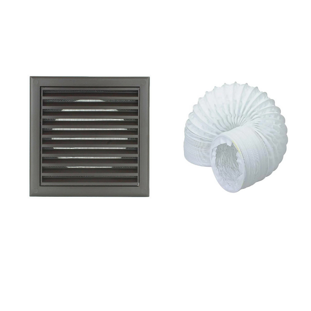 Envirovent SIL100T Extractor Fan Complete Kit - Fan, Grille & Ducting - Timer