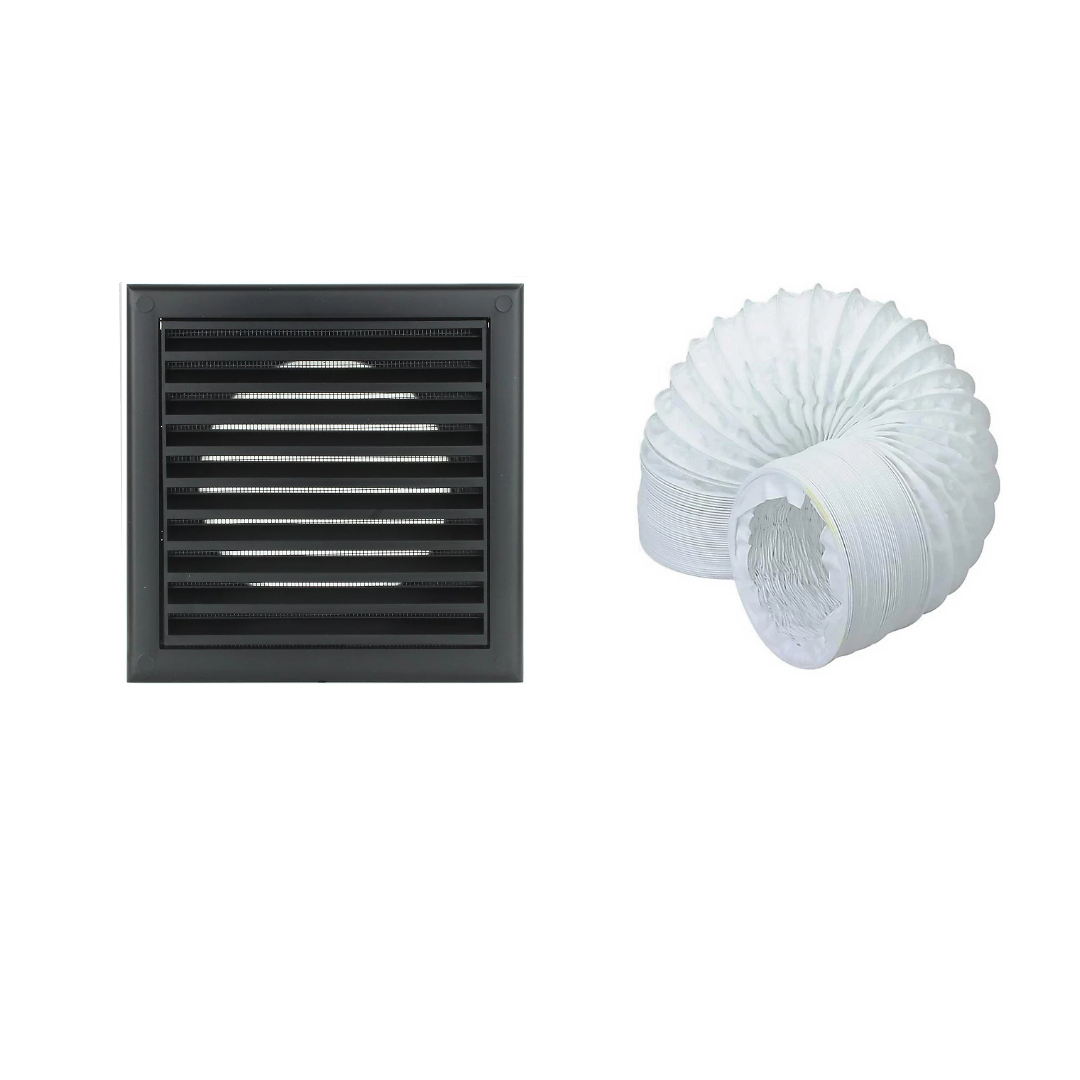 Envirovent SIL100T Extractor Fan Complete Kit - Fan, Grille & Ducting - Timer