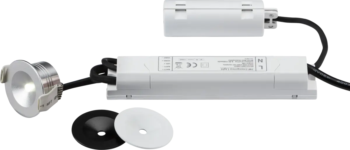 Knightsbridge EMPOWER3 230V IP20 3W LED Emergency Downlight Knightsbridge