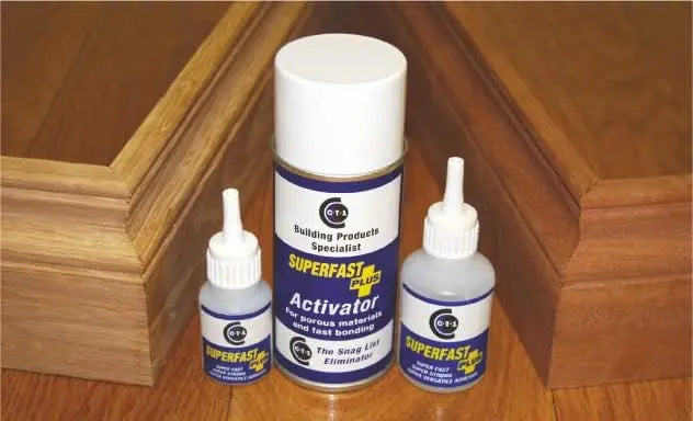 SFP Superfast Plus Adhesive - Super Glue for Metal, Rubber & Glass - High Strength Heavy Duty Repair Superglue - All Purpose - Clear Adhesive - 20ml CT1