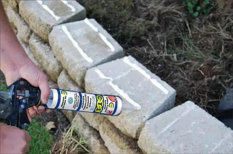 CT1 Adhesive & Sealant TRIBRID Multi-Purpose Sealant & Adhesive - Bathroom, Shower & Window Sealant - Odourless - Anti Mould Waterproofing Sealant Adhesive - Vibration Resistant & Flexible - 290ml CT1