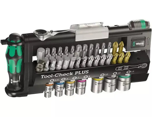 Wera Zyklop Interchangeable Tool-check Plus Ratchet, Socket & Bit Set 39 Pieces 05056490001 Wera