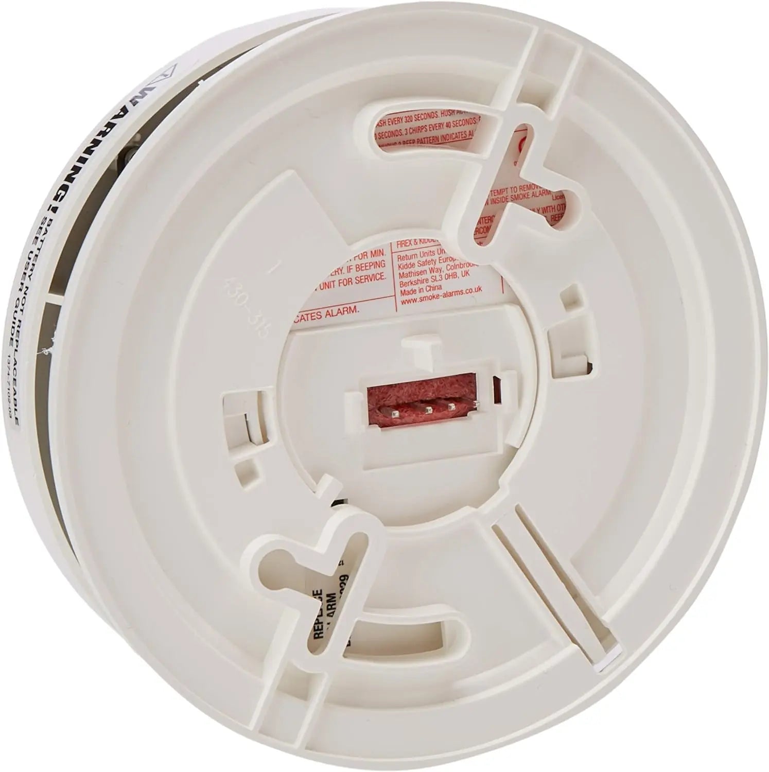 Kidde Firex KF20R Optical Mains Smoke Alarm Rechargeable Battery Back Up Kiddie