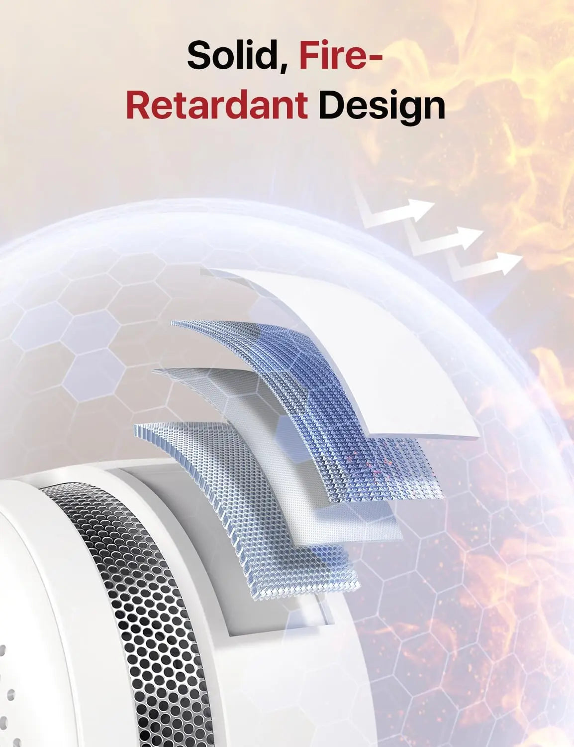 X-Sense Mini Smoke Alarm for Home, 10-Year Battery Smoke Detector with LED Indicator & Silence Button XS01 X-Sense