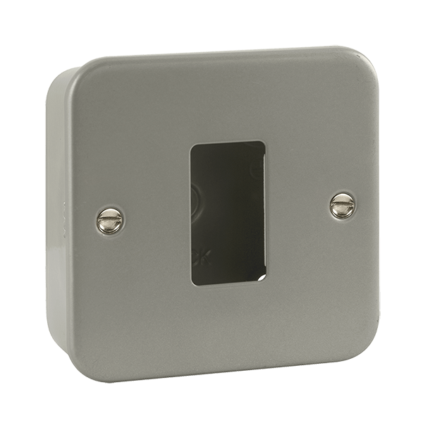 Click GridPro 1 Gang GridPro Frontplate & Back Box – CL20401