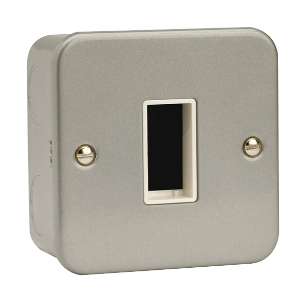 Click MiniGrid 1 Gang Switch Plate - 1 Aperture – CL401