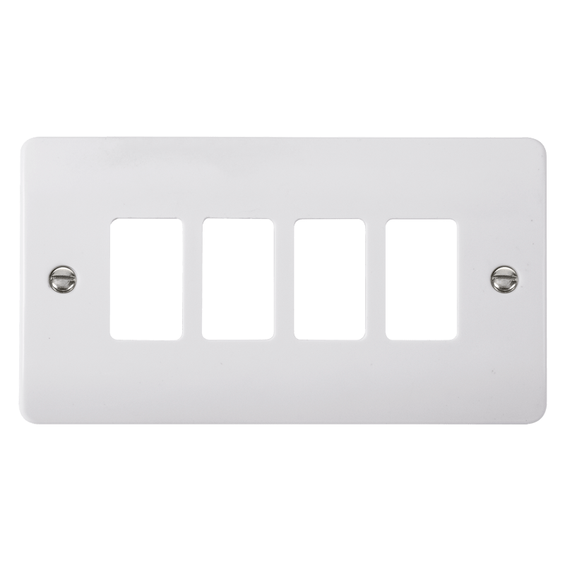 Click GridPro 4 Gang GridPro Frontplate – CMA20404