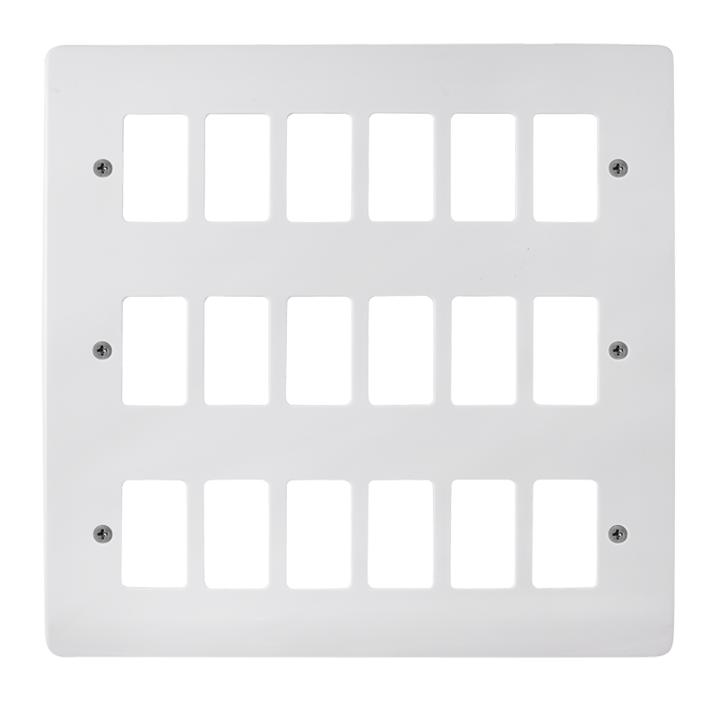 Click GridPro 18 Gang GridPro Frontplate – CMA20518
