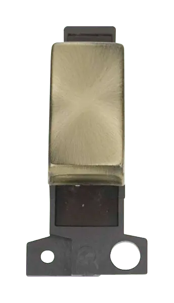 Click MiniGrid 10A 3 Position Retractive Ingot Switch - Antique Brass – MD075AB