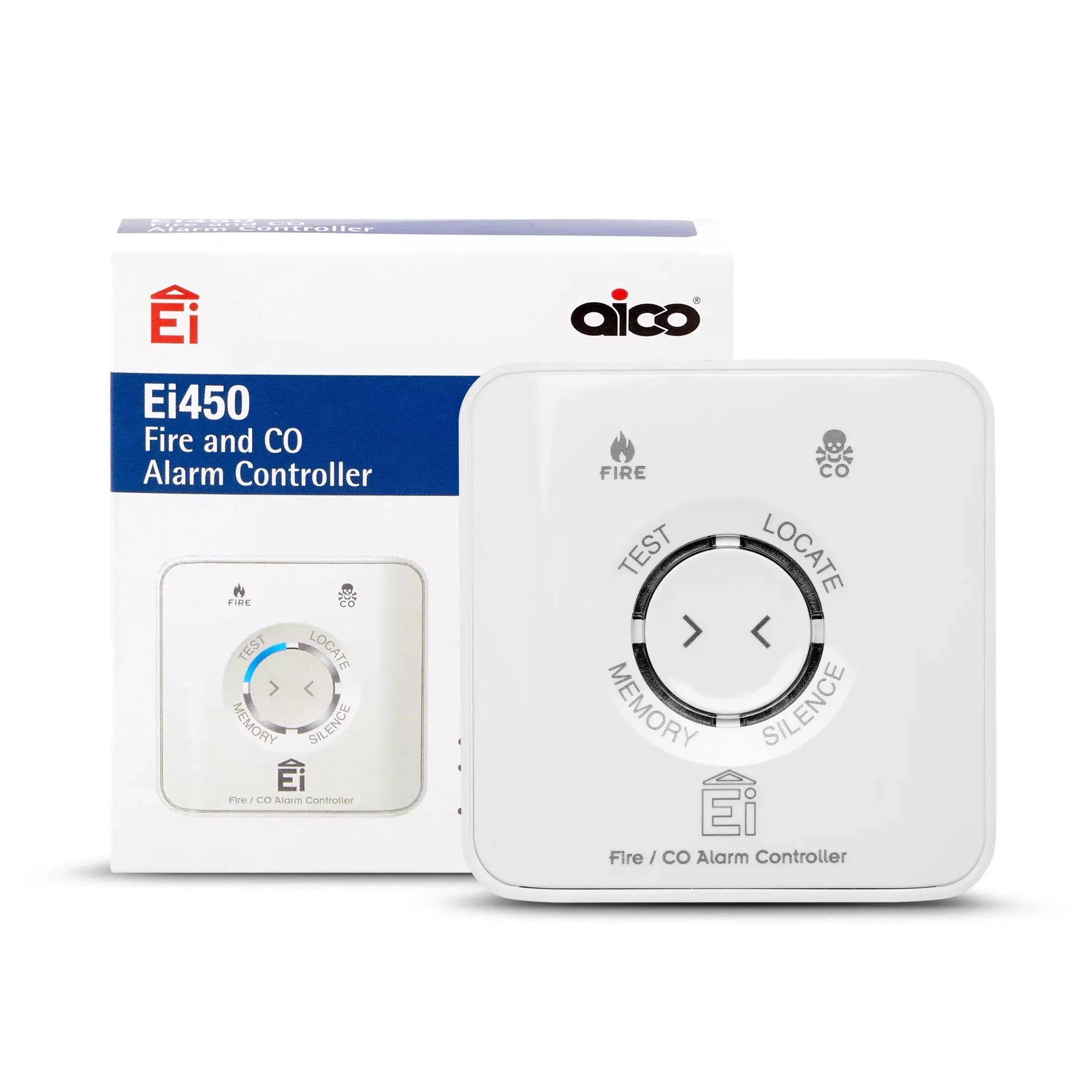 Aico Ei450 RadioLINK Alarm Controller with Test Locate and Silence Aico