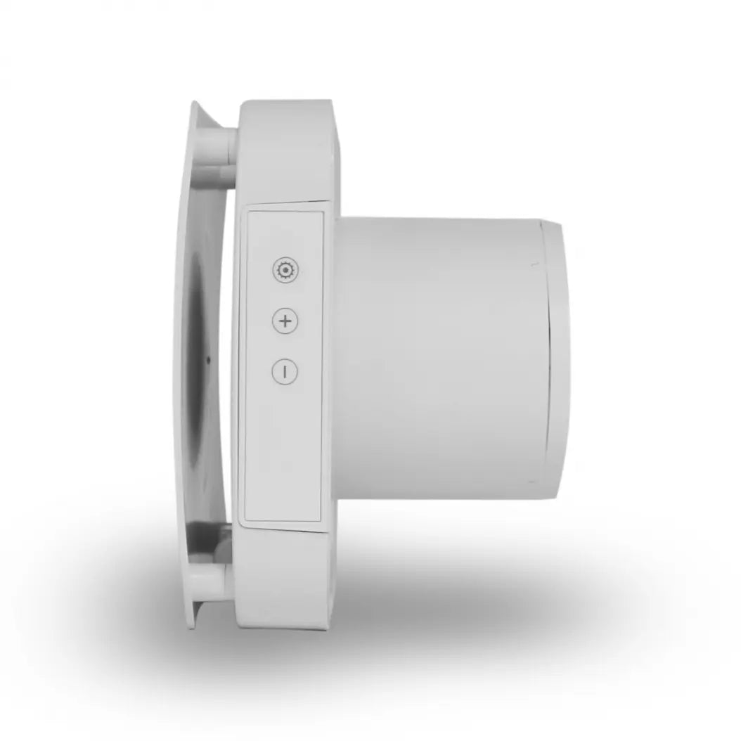 Envirovent Quro LC dMEV Humidistat Timer Fan – Low Noise Extract Ventilation - QRHT-LC Envirovent