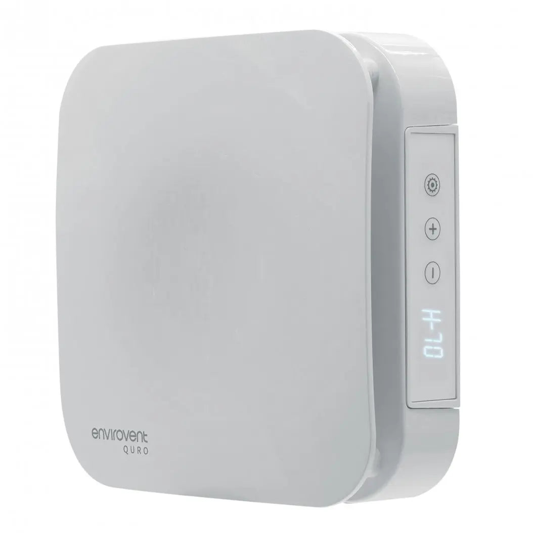 Envirovent Quro dMEV Timer Fan – Low Noise Continuous Extract Ventilation - QRST-LC Envirovent