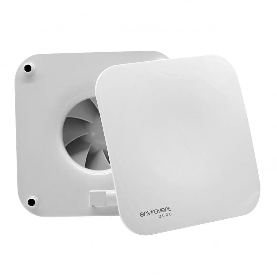 Envirovent Quro dMEV Timer Fan – Low Noise Continuous Extract Ventilation - QRST-LC Envirovent