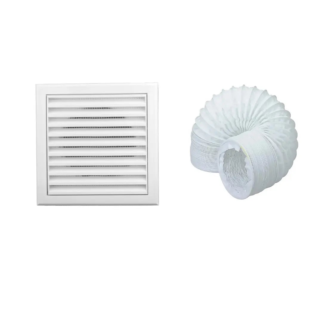 Envirovent SIL100T Extractor Fan Complete Kit - Fan, Grille & Ducting - Timer - ACAS Electrical