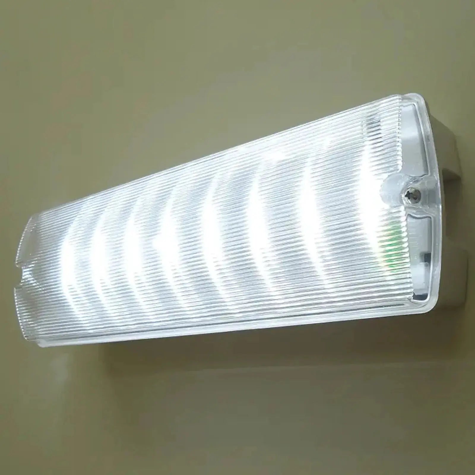 Eterna KEM3ML LED Emergency Bulkhead Light Fitting 4W Economy Maintained Eterna