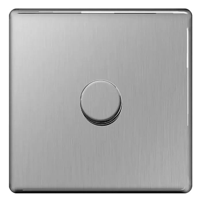 BG Nexus Screwless Flat Plate Brushed Steel Switches and Sockets Grey Inserts Full Range BG Nexus