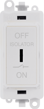 Click GridPro 10A 3 POLE FAN ISOLATION SWITCH - POLAR WHITE – GM1030PW