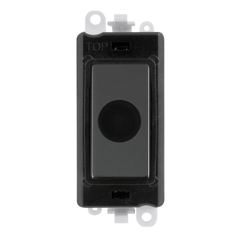 Click GridPro 20A Flex Outlet Module - Black - Black Nickel – GM2017BKBN