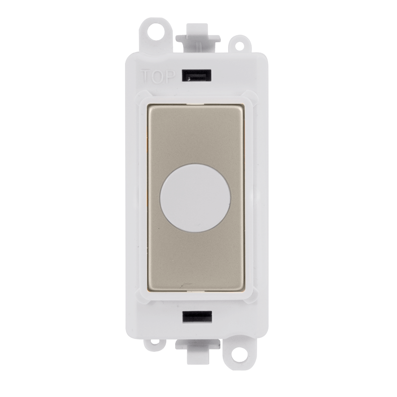 Click GridPro 20A Flex Outlet Module - White - Pearl Nickel – GM2017PWPN