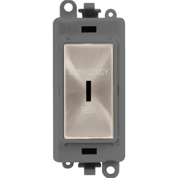 Click GridPro 20A DP KEY SW GY BS 'EMERGENCY TEST' – GM2046GYBSET