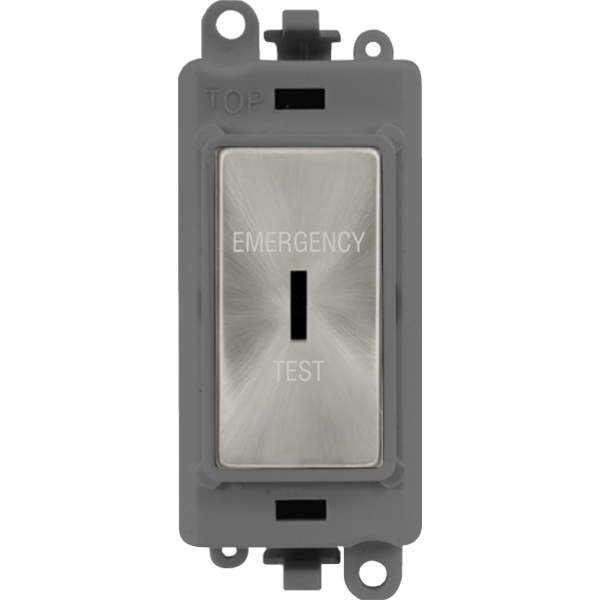 Click GridPro 20A DP KEY SW GY SC 'EMERGENCY TEST' – GM2046GYSCET
