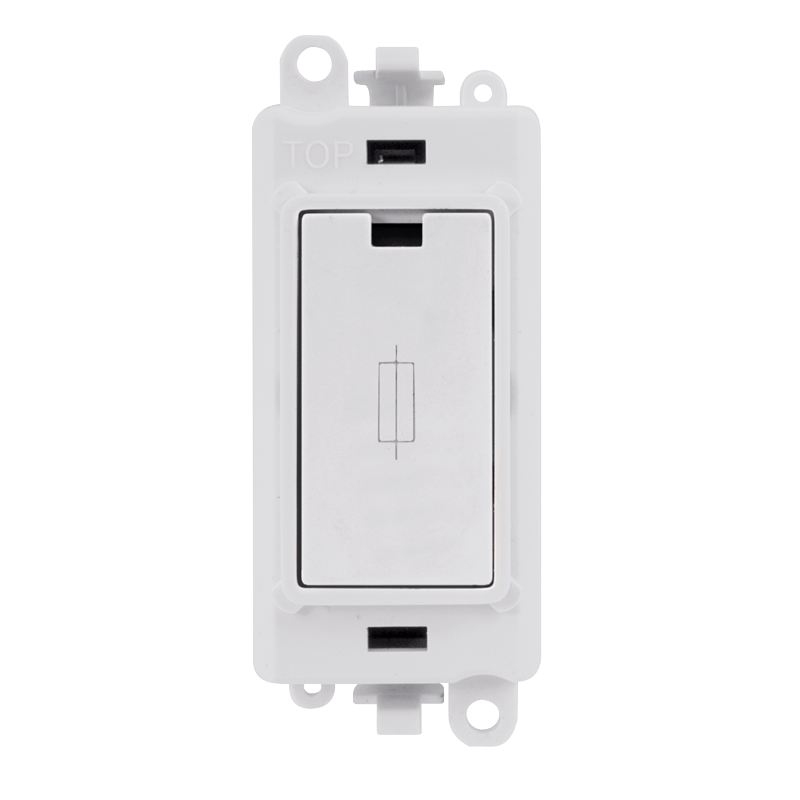 Click GridPro 13A Fused Module - White – GM2047PW