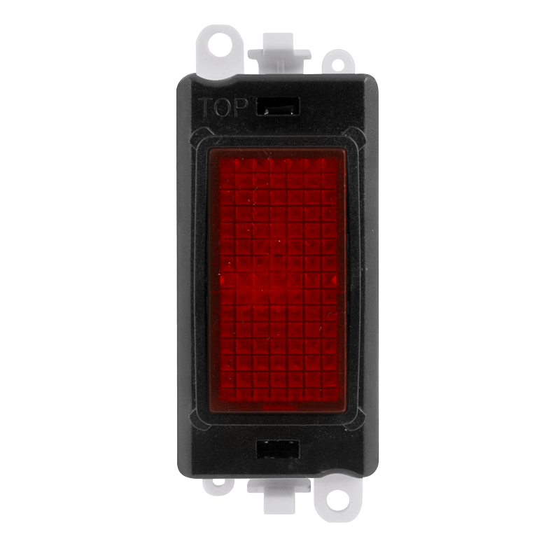 Click GridPro 240V~ Red Indicator Module - Black – GM2080BK