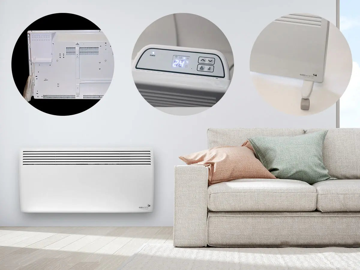 Ezewarm Convection Panel Heater Wi-Fi 2kW  - EZE-020-20-WIFI EZEWARM
