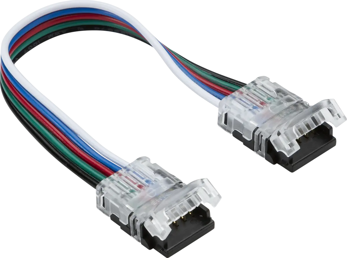 Knightsbridge 12V / 24V LED Flex Strip to Strip 150mm Connector - RGBW – LFCON5FX