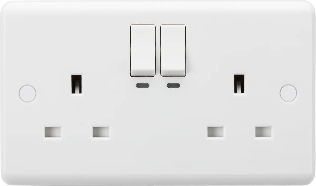 Knightsbridge 13A 2G SP Smart Wi-Fi Switched Socket - Certified Works with Alexa & Google Assistant – CU9KW