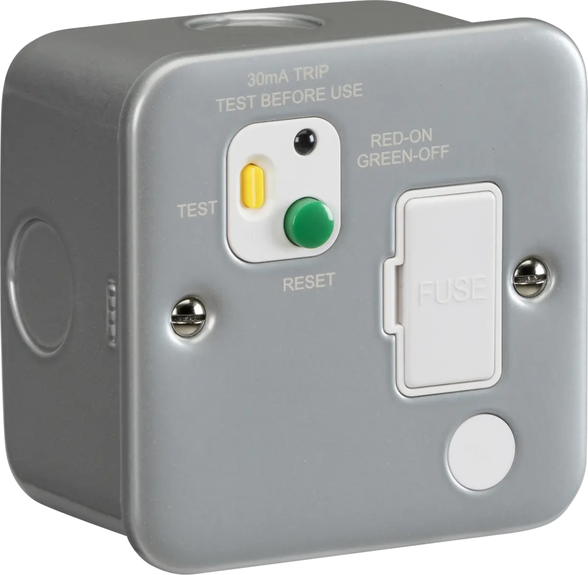 Knightsbridge 13A RCD Fused Spur Unit (Type A) - 30mA – M6RCD