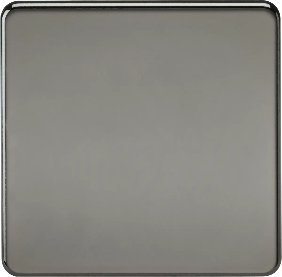 Knightsbridge 1G Blanking Plate - Black Nickel – SF8350BN