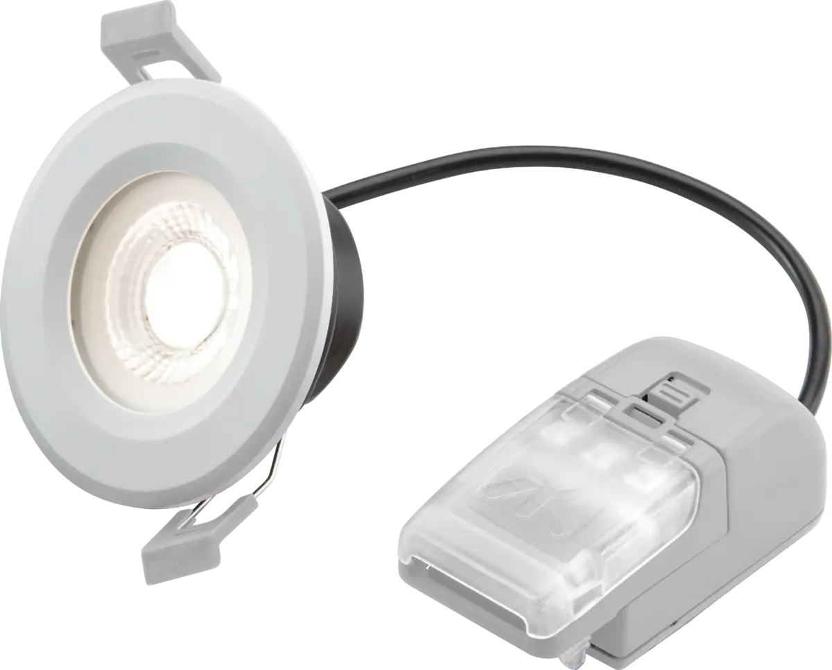 Knightsbridge CyroLED Fixed - Pack of 10 - Fire Rated IP65 Downlight with 2 x Wattage and 4 x CCT – CYRFS10