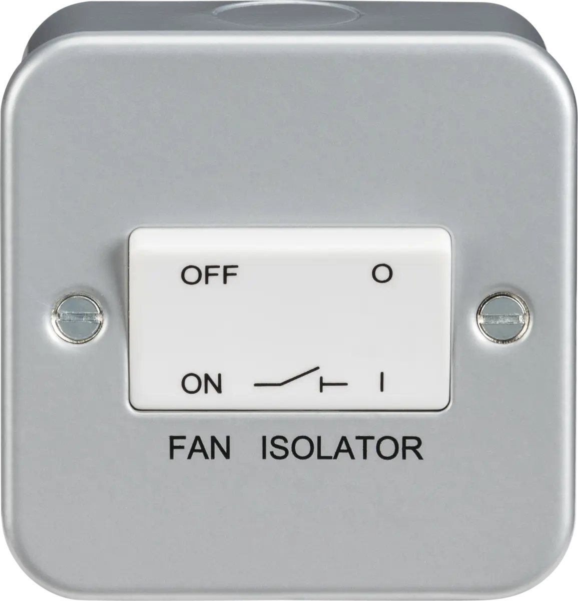 Knightsbridge Metal Clad 10A Fan Isolator Switch – M1100