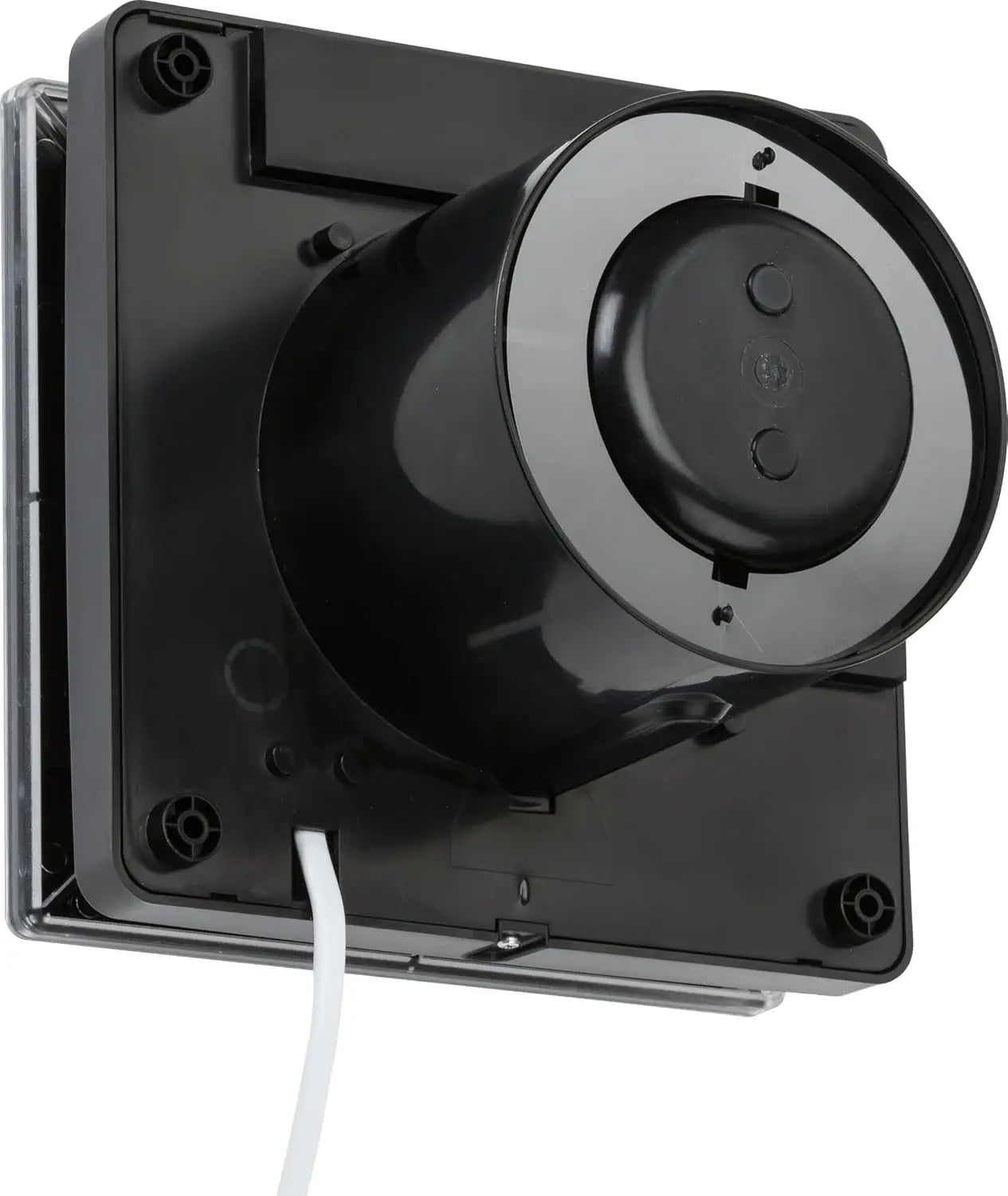 Knightsbridge Extractor Fan IP45 100mm LED Backlit with Overrun Timer – Matt Black