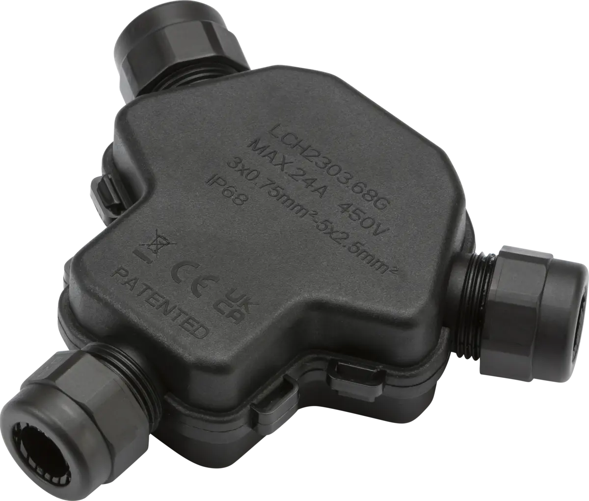 Knightsbridge IP68 3-way Weatherproof Gel Junction Box – JB0014