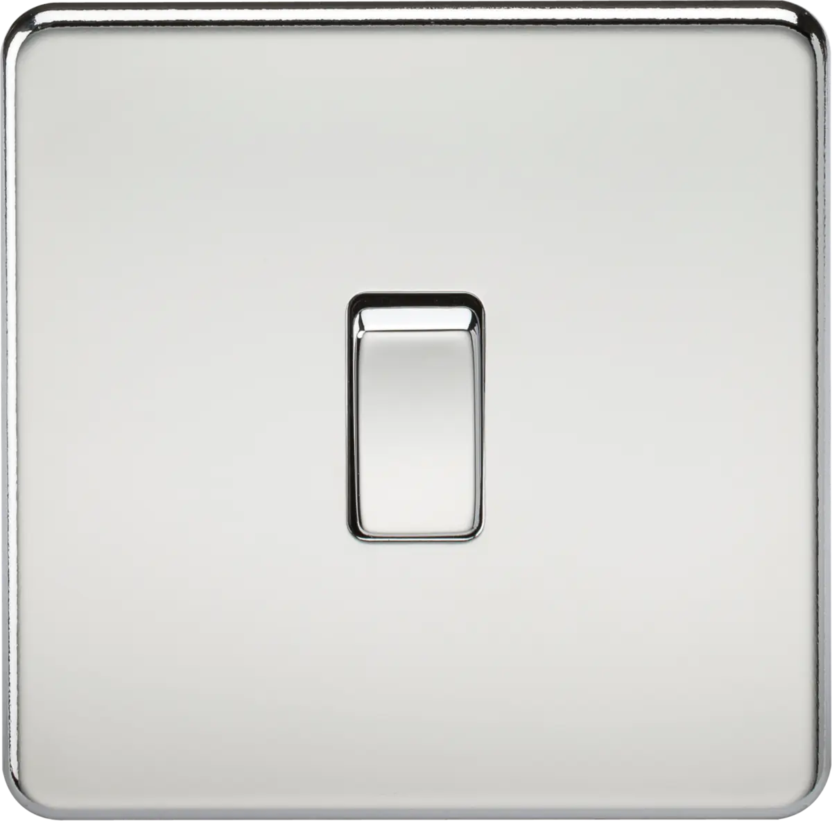 Knightsbridge 10AX 1G 2-way Switch - Polished Chrome – SF2000PC