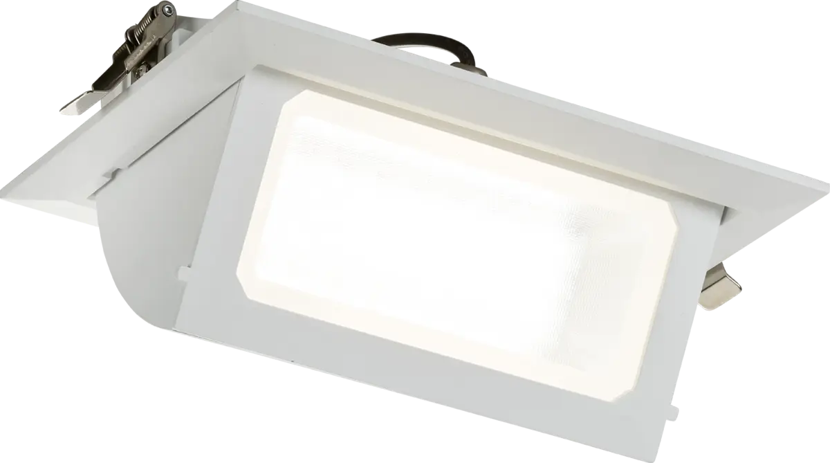 Knightsbridge SARA 230V IP20 LED Recessed Tri-Wattage and CCT 0-10V Wallwasher - 30/ 35/ 40W – SA3040RWAD