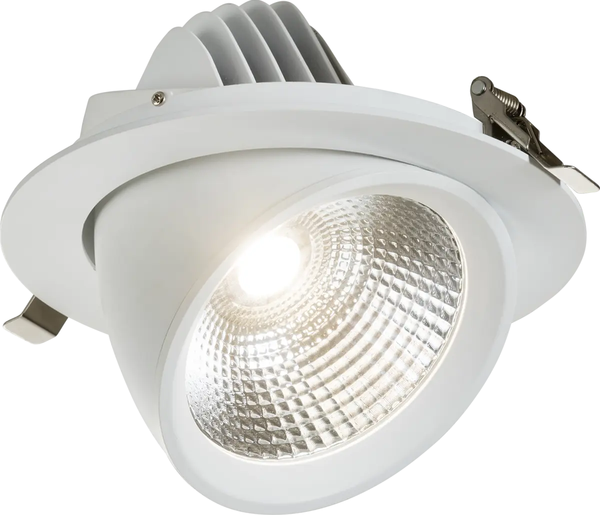 Knightsbridge SARA 230V IP20 LED Recessed Tri-Wattage and CCT DALI Scoop Downlight - 30/ 35/ 40W – SA3040CDALI