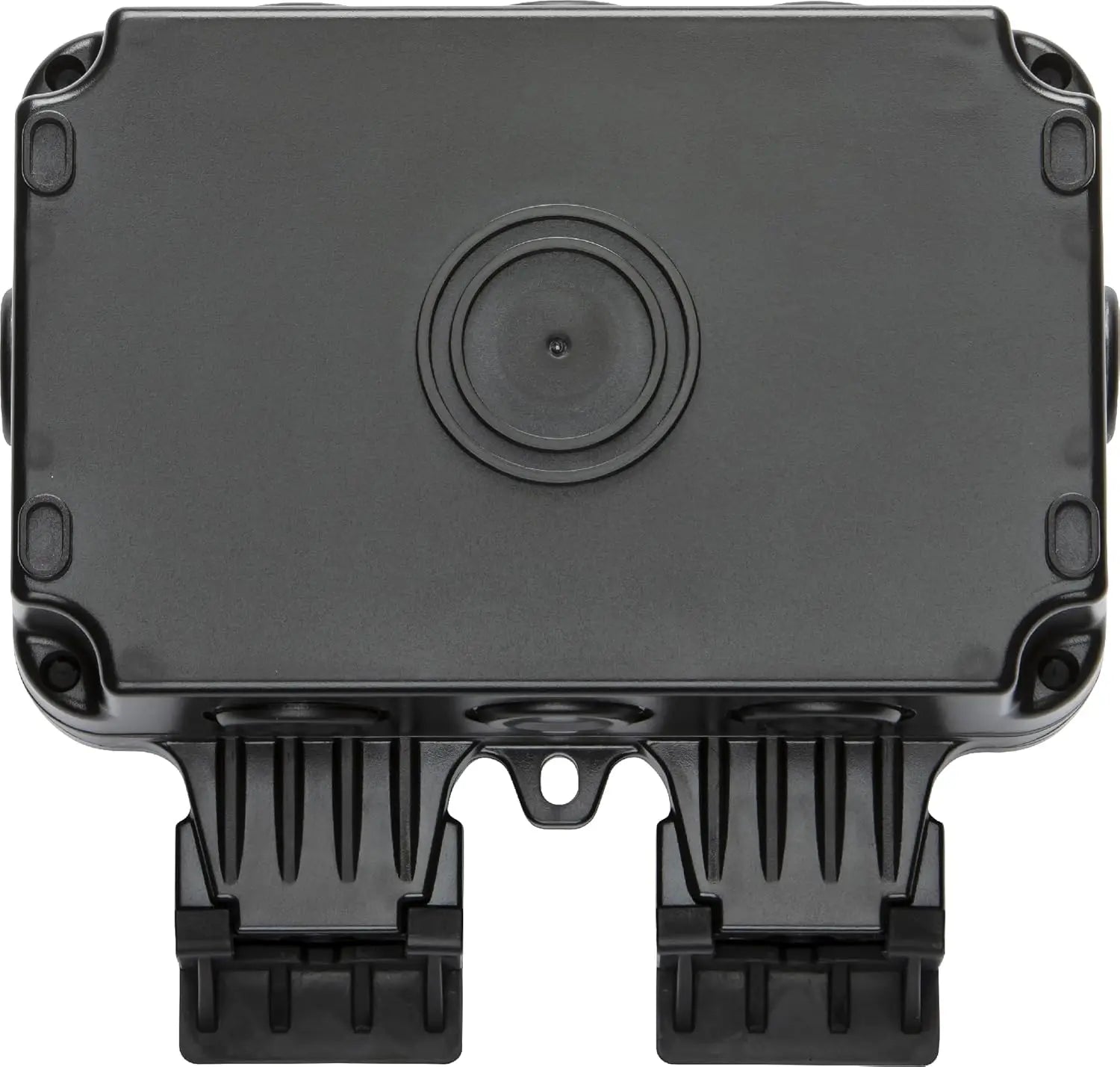 Knightsbridge Smart WiFi Outdoor Double Socket | IP66 | Alexa & Google | Black | OP9KW