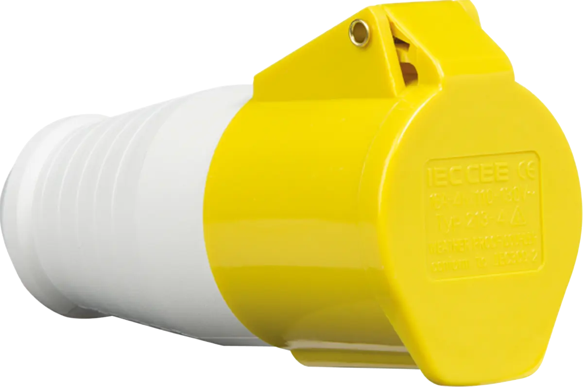 Knightsbridge 110V IP44 16A Connector 2P+E – IN002