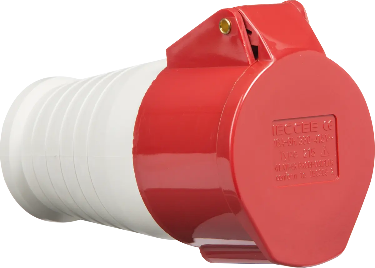 Knightsbridge 415V IP44 16A Connector 3P+N+E – IN0015