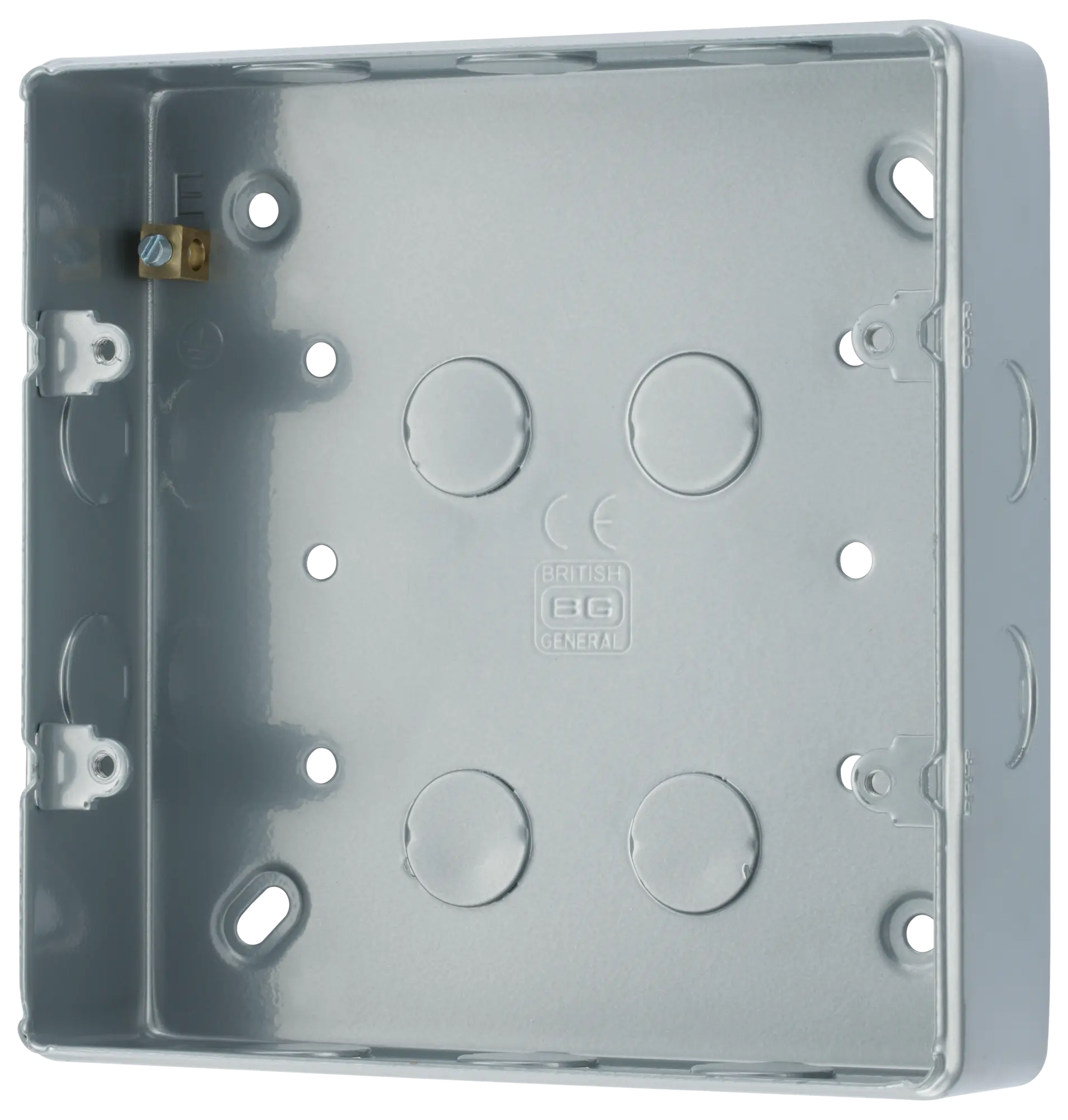 BG Nexus 6 and 8 Gang Grid Surface Flush Mounting Box MC503 BG Nexus