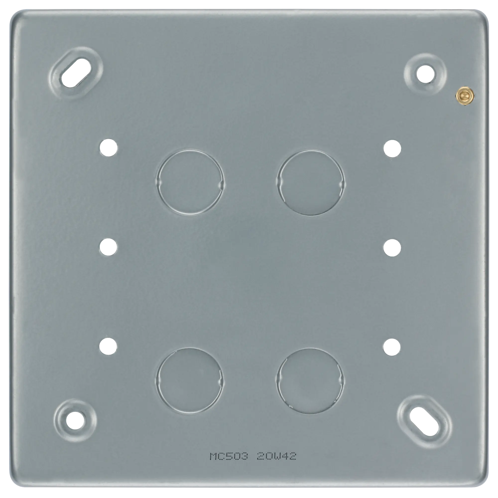 BG Nexus 6 and 8 Gang Grid Surface Flush Mounting Box MC503 BG Nexus