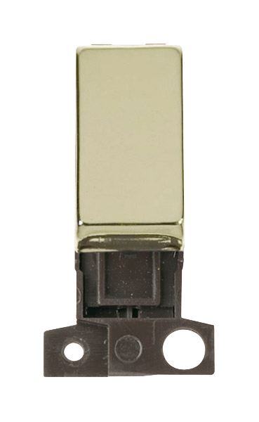 Click MiniGrid 2 Way Ingot 10AX Switch - Brass – MD002BR