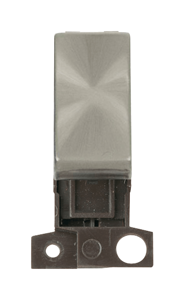 Click MiniGrid 2 Way Ingot 10AX Switch - Brushed Stainless Steel – MD002BS